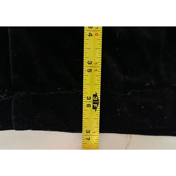 Caren Desiree Company CDC Jumpsuit Velvet SZ6 Sleeveless Zip Back Wide Leg - Picture 11 of 12